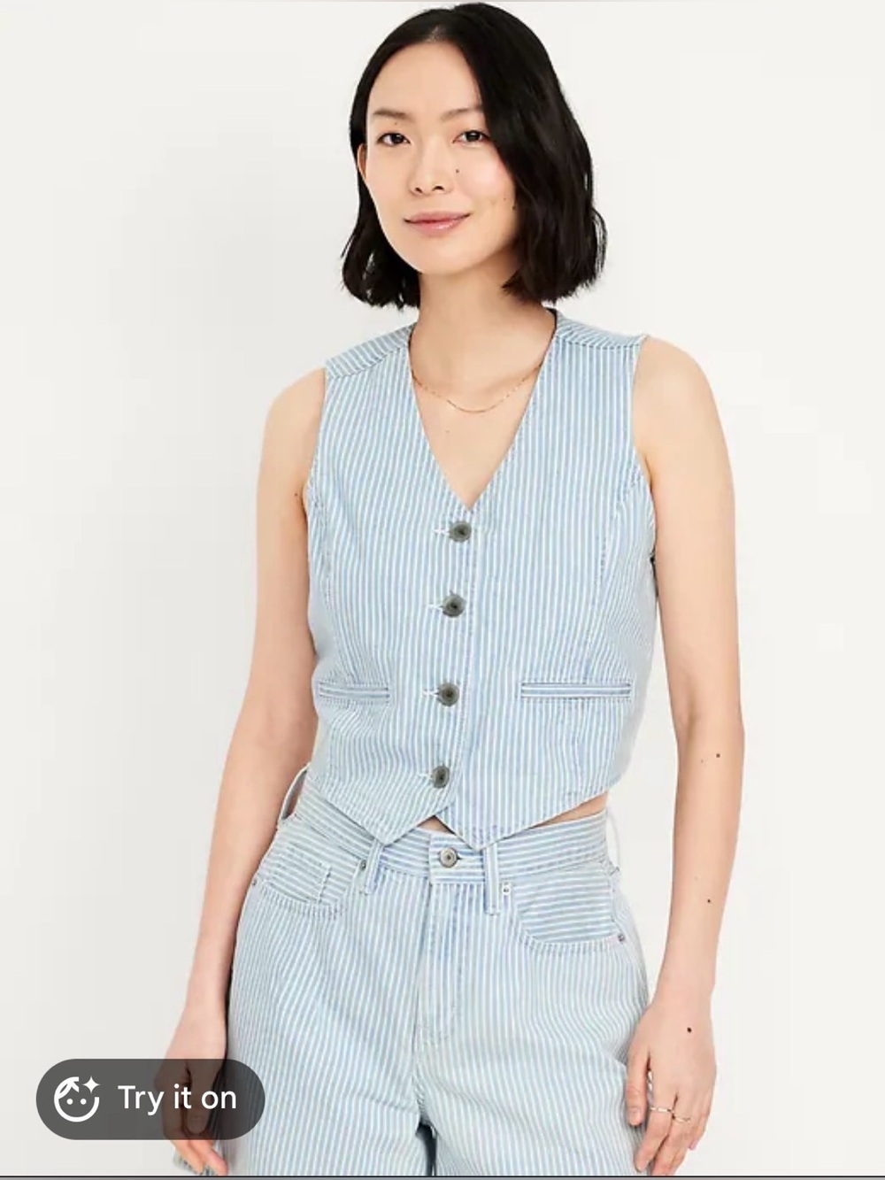 High Waisted Striped Baggy Shorts
